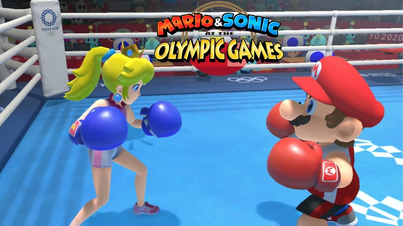 Boxing Hard Gameplay Mario & Sonic At The Olympic Games Tokyo 2020 Peach Waluigi Metal Sonic Luigi +