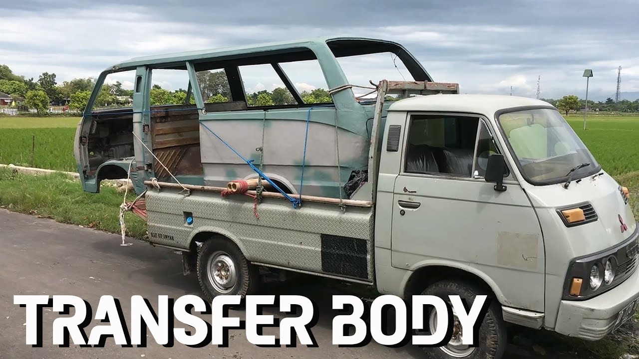 RESTORASI COLT T120 ADIPUTRO [ EP 3 ] — TRANSFER BODY KE TUKANG CAT 