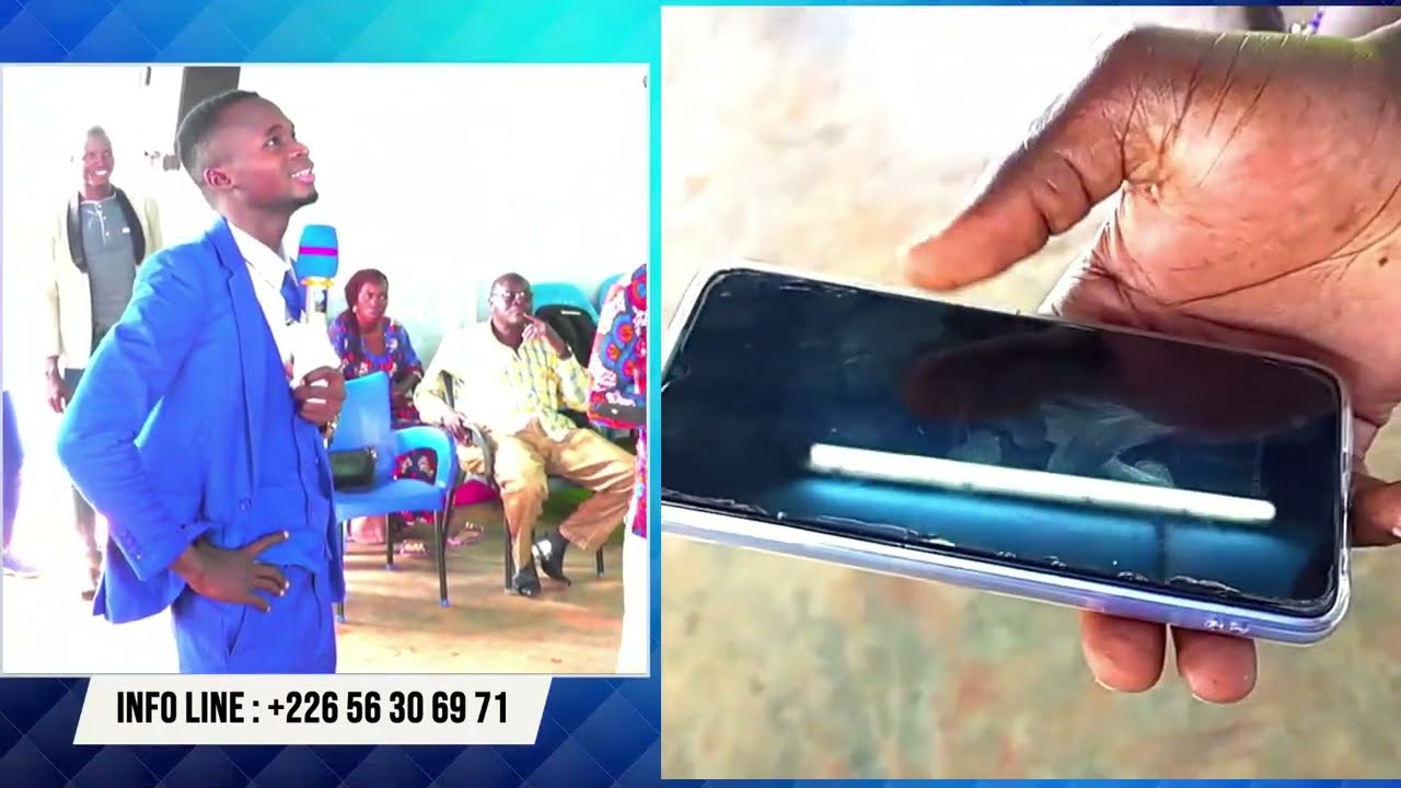 CHOC démonstration prophétique -l'esprit lui revèl le code de son téléphone