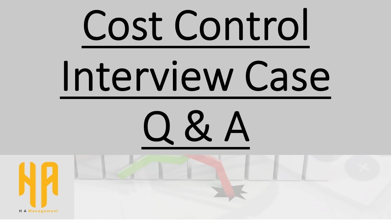 Cost Control Interview Q&A - اسئلة انترفيو لمهندس التحكم فى التكاليف