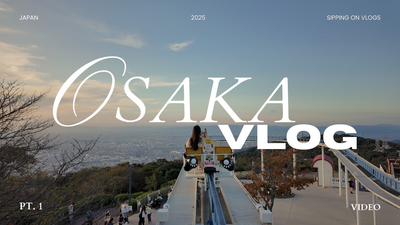 EATING OUR WAY THROUGH OSAKA | [Vlog] 🇯🇵 Japan Pt. 1 🏯🐙🍜✨