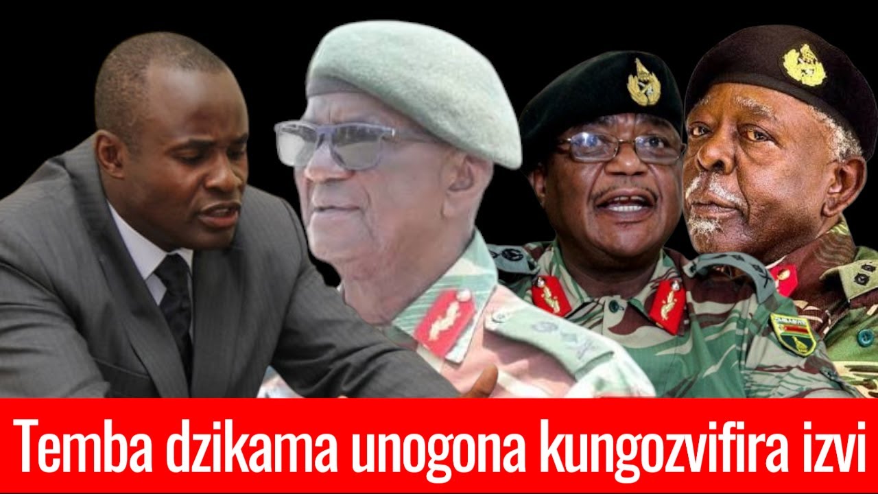 VaTemba Mliswa vanoudzwa nemaRetired Amry Generals kuti vanogona kungofa vakatadza kudzikama