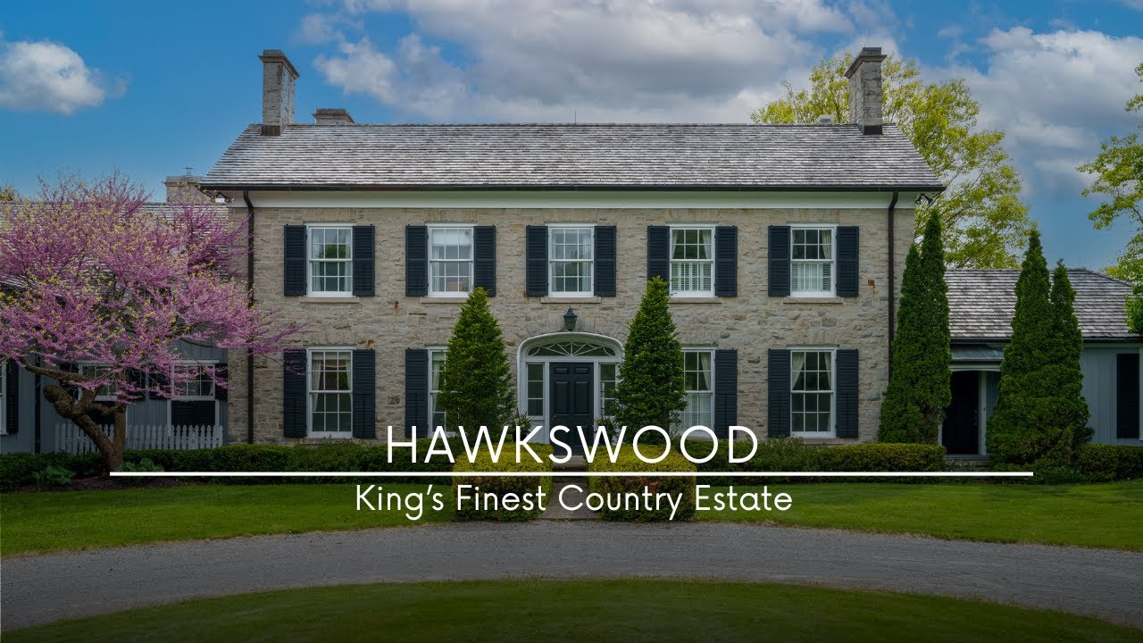 Hawkswood: Iconic King Estate with 2 Homes, Barn, Pool, Tennis Court & 83 Acres of Luxury