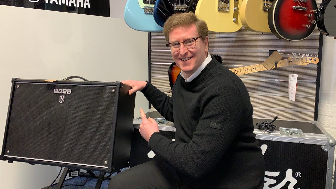 Boss Katana 100 MKII 2x12 - Demonstration And Reason To Buy | With James From Rimmers Music