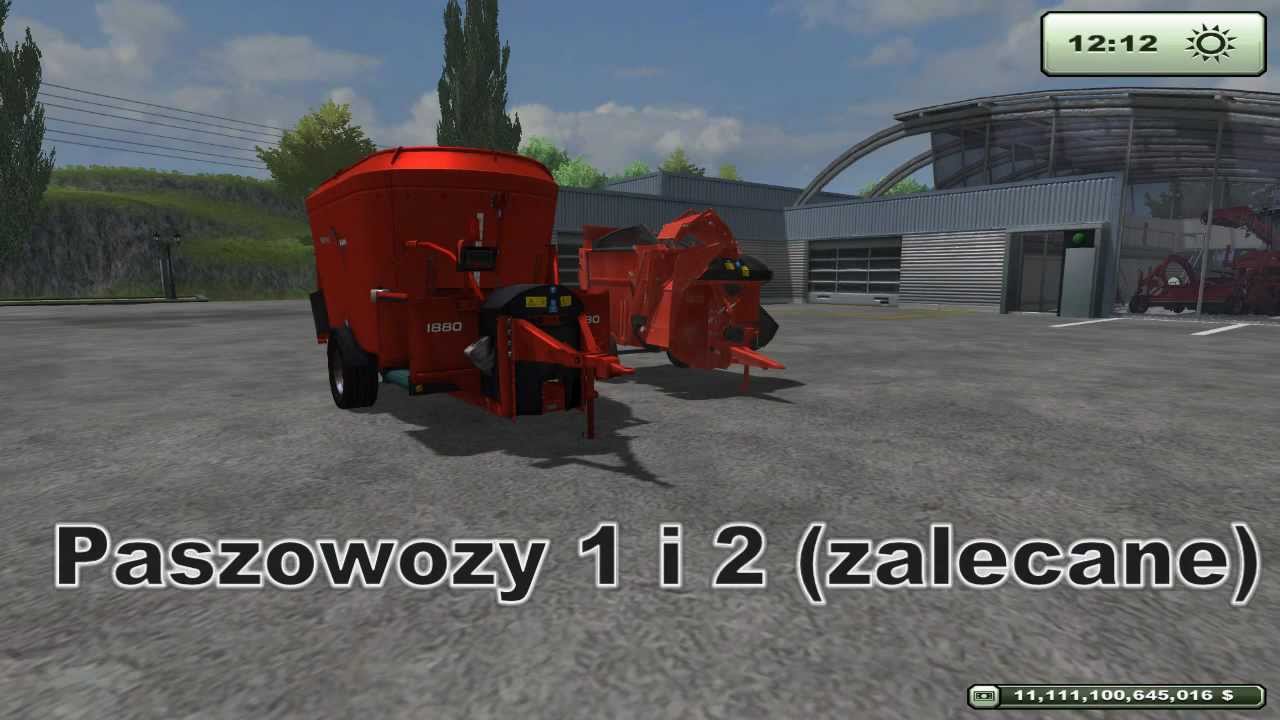 Farming Simulator 2013-Karmienie kr&oacute;w-Poradnik