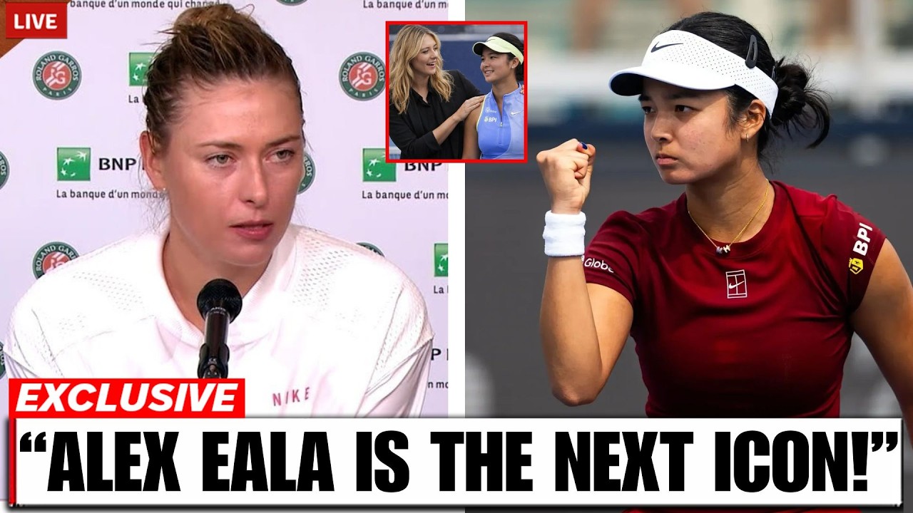 Мария Шарапова ответила на критику WTA, назвав Алекс Эалу будущей звездой Азии!