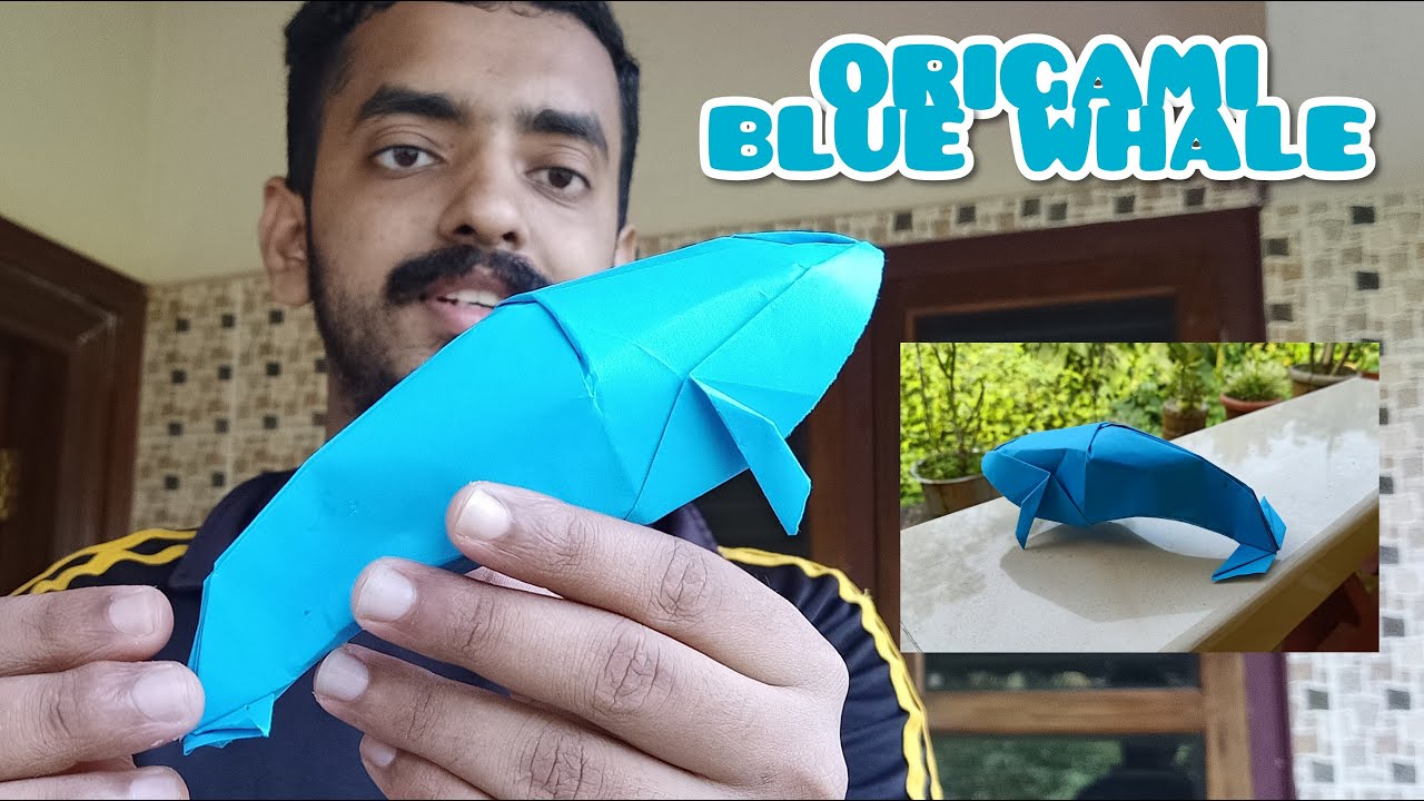 Origami Blue Whale Tutorial (Made Chan)