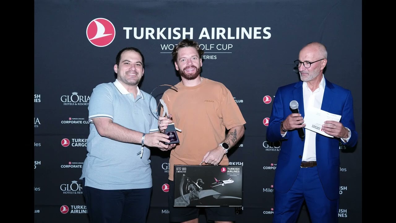 Freeze frames from Turkish Airlines Golf World Cup in Doha