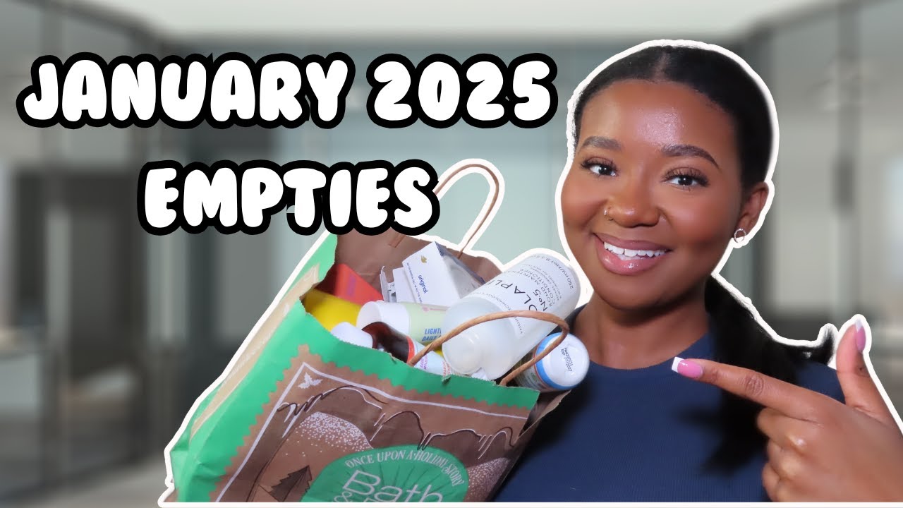 JANUARY BEAUTY EMPTIES!