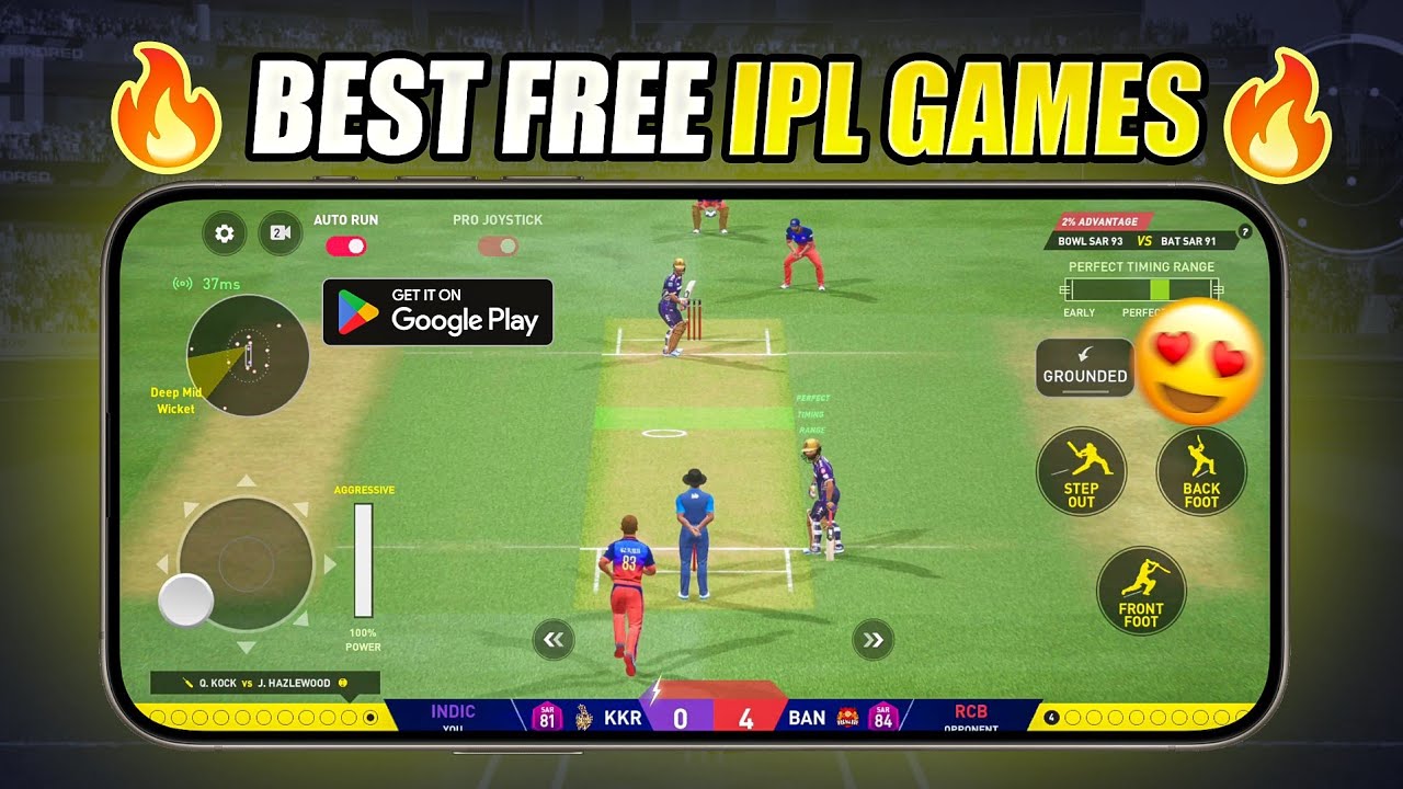 Best free ipl cricket games for mobile 2025 | ipl games | Cricket games