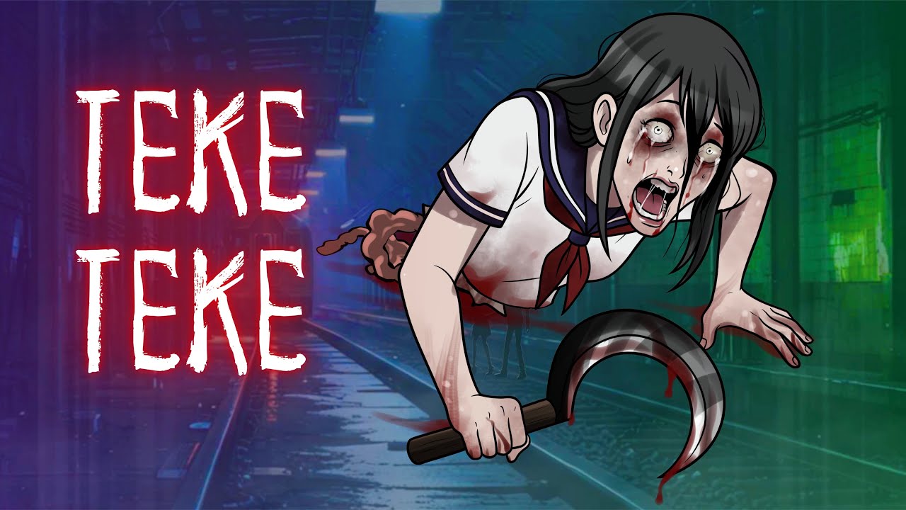 Teke Teke Animated Horror Story | Japanese Urban Legend Animation