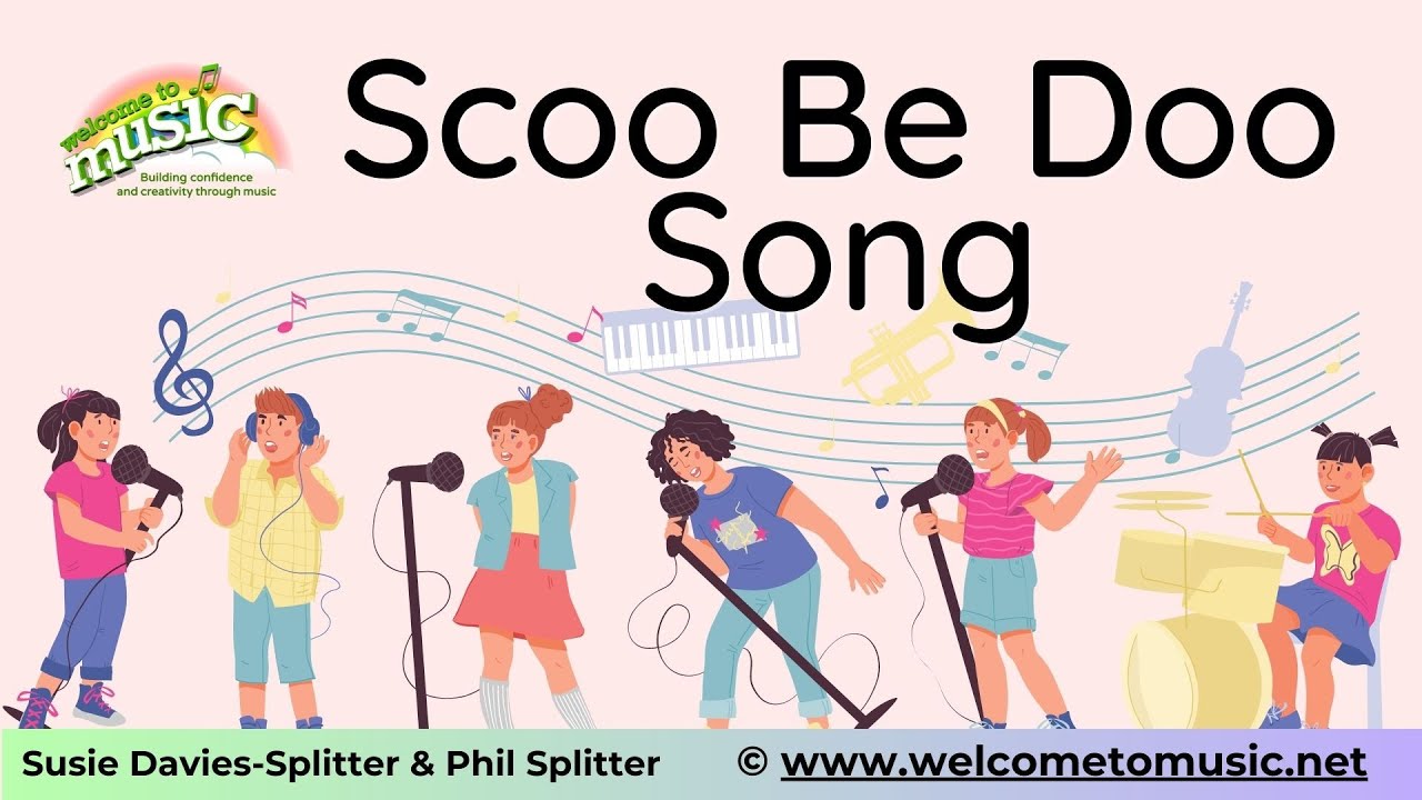 Scoo Be Doo Song - Jazzy song, dance & 4-5 part round by Susie Davies-Splitter & Phil Splitter