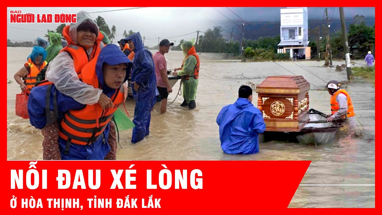 Về Hòa Thịnh, tỉnh Đắk Lắk không ai cầm lòng được trước nỗi đau xé lòng | Tin tức