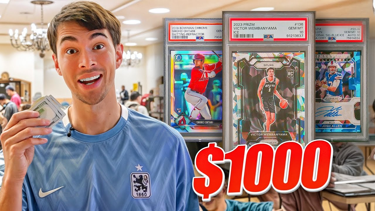Can You Build A Sports Card Collection With $1000?