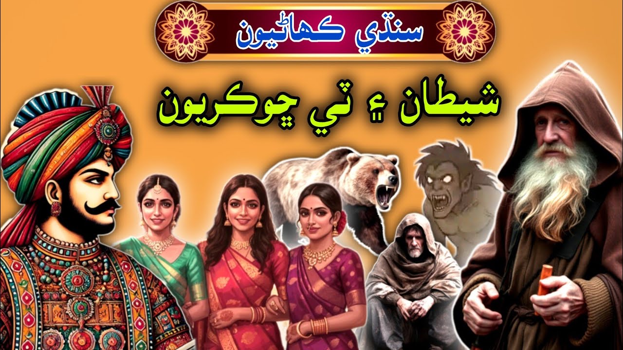 Ek Shetaan Aur Ten Larkiyaan Ki Kahani | Sindhi Kahani