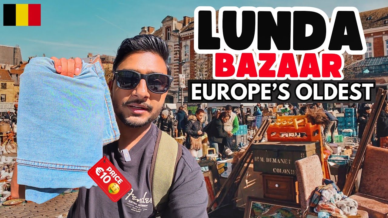 Shopping in Europe’s Oldest Thrift Market | Marolles Flea Market, Brussels