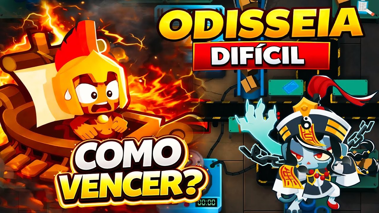 Odisseia DIFÍCIL: FAÇA ASSIM - Bloons TD6