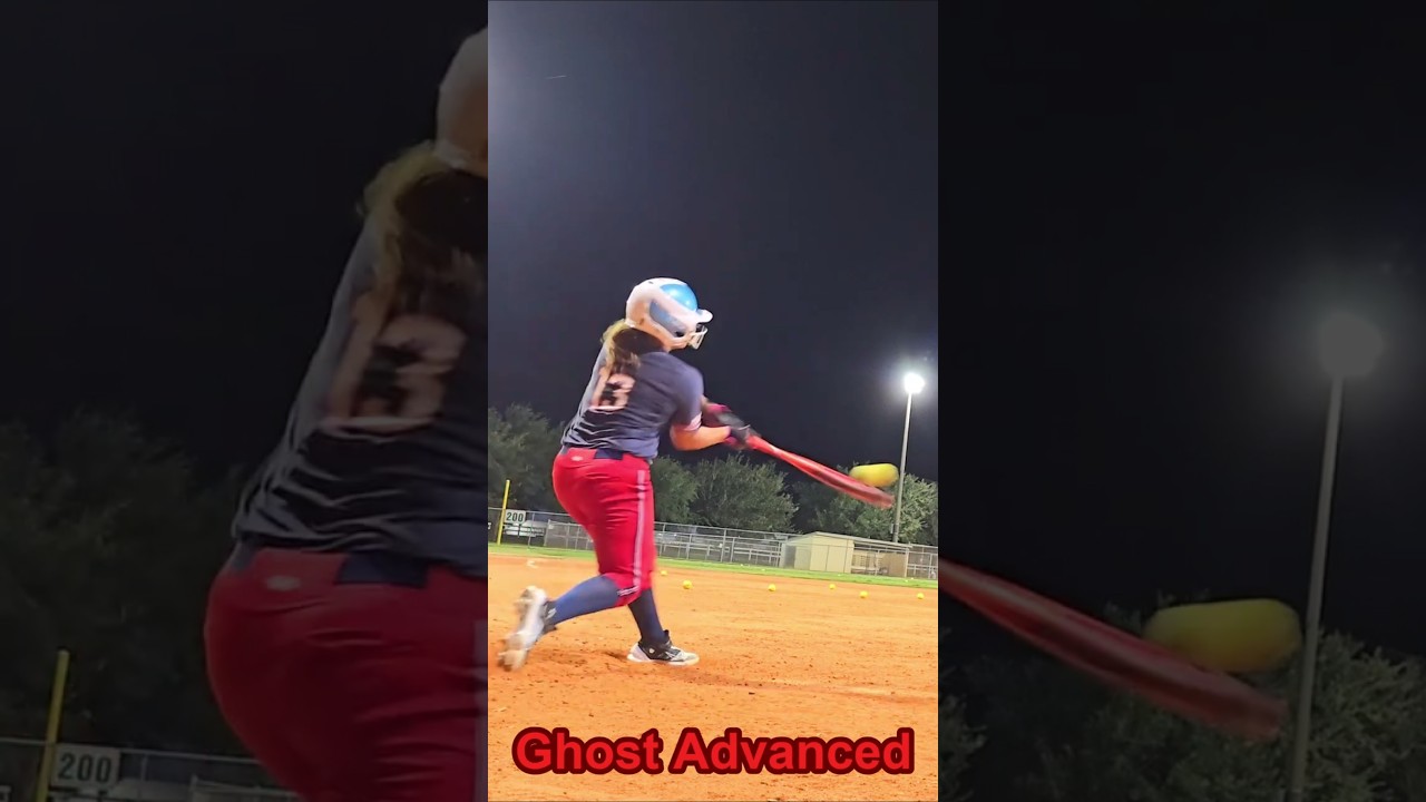 2026 Easton Ghost Advanced Fastpitch Softball Bat Home Run. #softball #12u #fastpitchsoftball