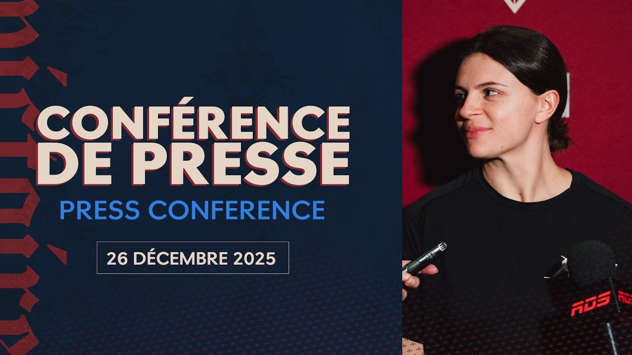 Conférence de presse d'avant match | Centre Bell | 26 décembre