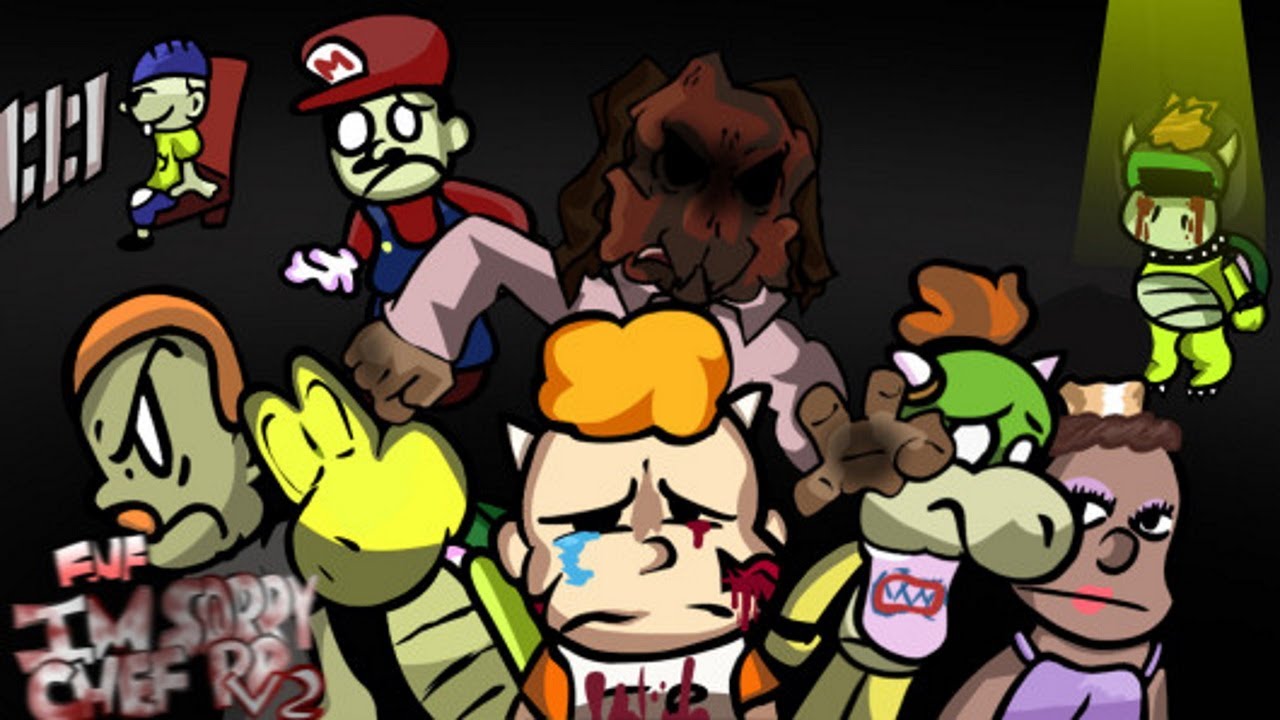 Friday Night Funkin' - I'm Sorry Chef Pee Pee V2 (Cancelled Build) FNF MODS