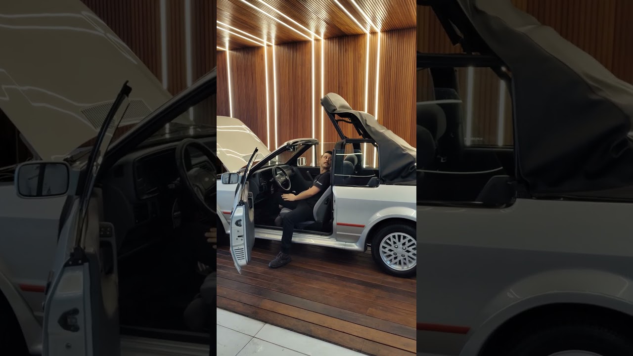 Um dos melhores do país - XR3 conversível 1990 com capota elétrica