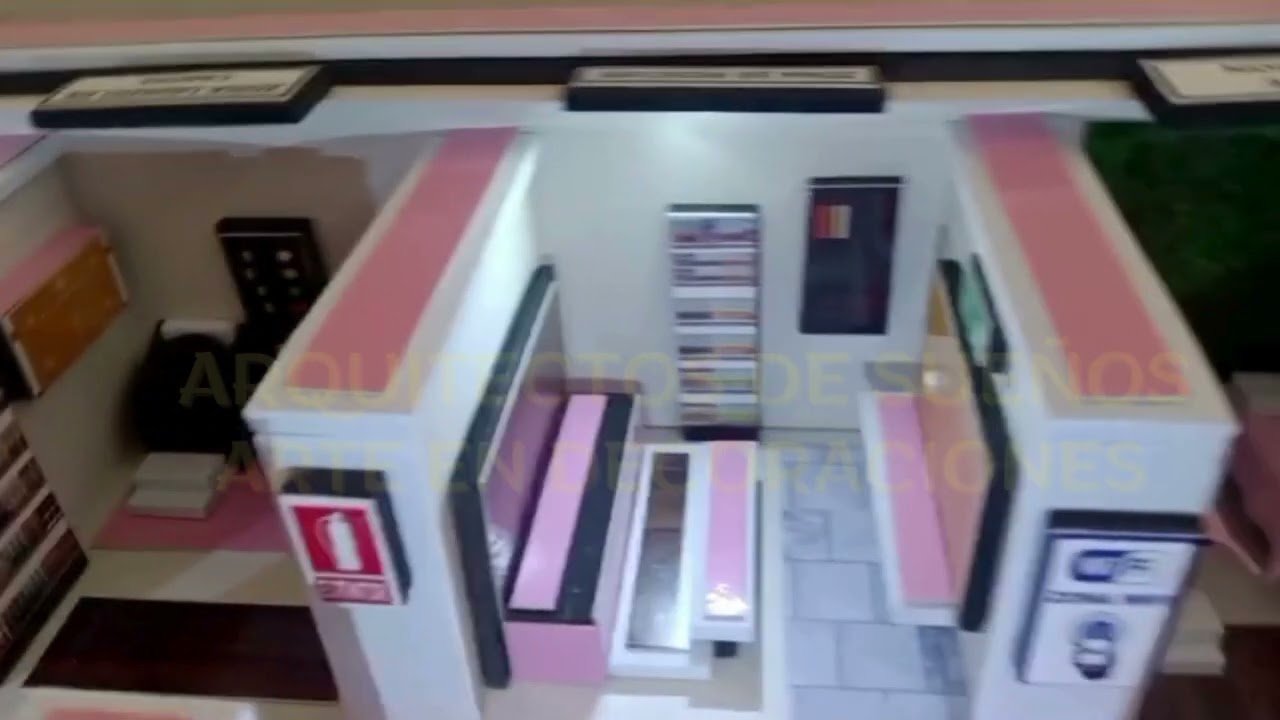 MAQUETA SALON DE BELLEZA Y SPA