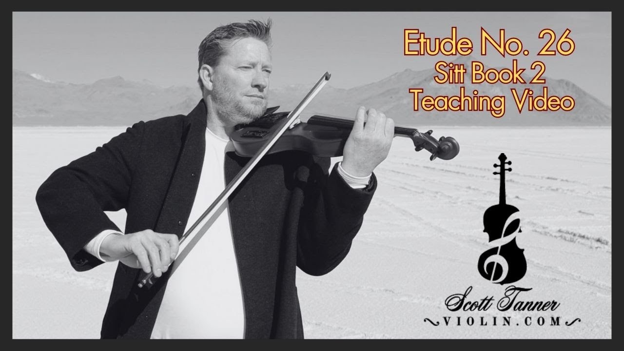 Sitt Etude Book 2 - No  26 | Teaching Video