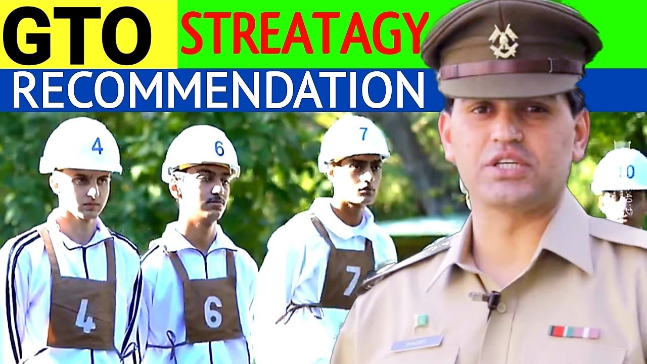 Get Recommended by GTO in all ISSB GTO Tasks | by Sir Arman 1st time on YT | ISSB Preperation