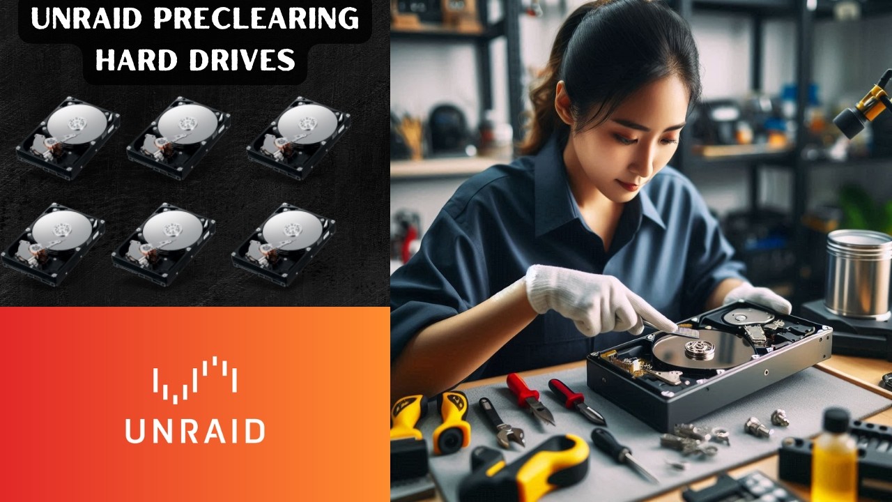 Preclear Hard Drives in Unraid