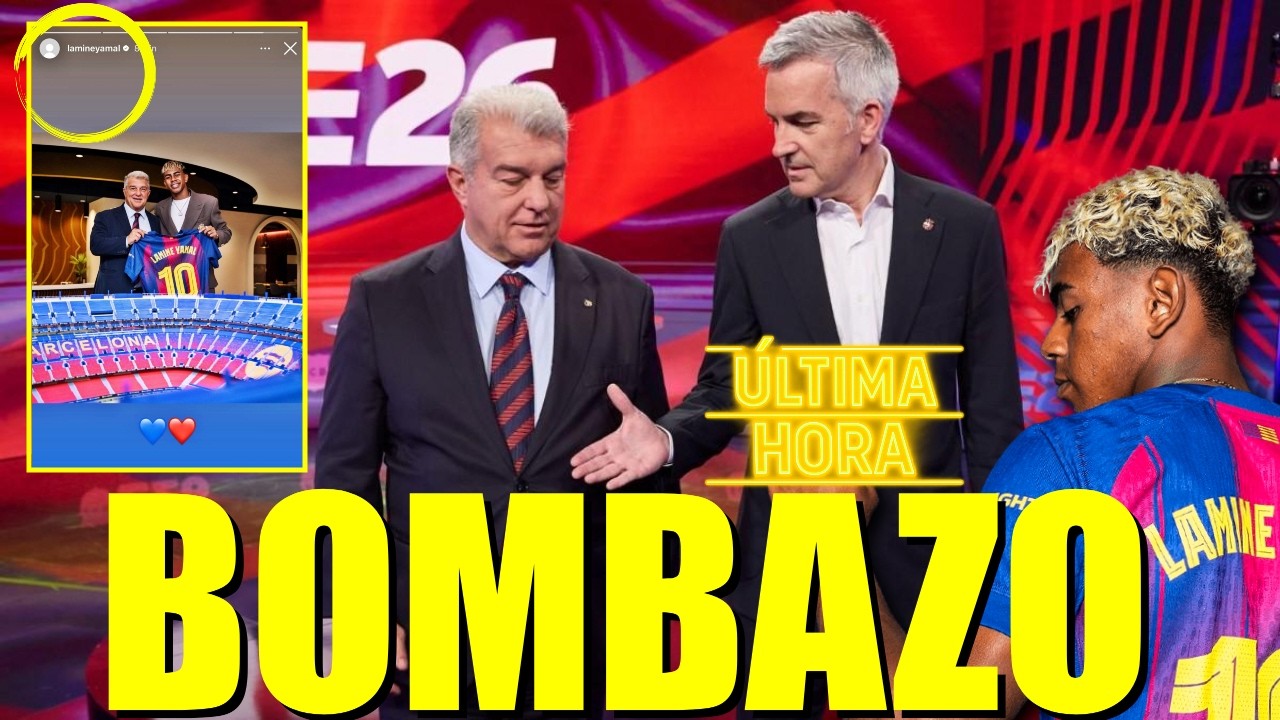 💣👊 *BOMBAZO* LAMINE YAMAL APOYA A LAPORTA EN INSTAGRAM Y SENTENCIA LAS ELECCIONES DEL BARÇA