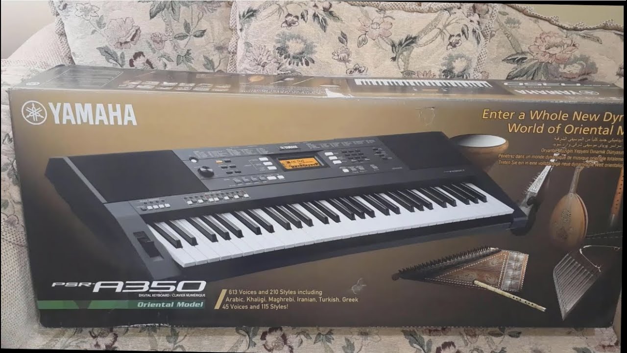 فتح صندوق ومراجعة اورج ياماها A350 واهم المميزات والنصائح ... Yamaha A350