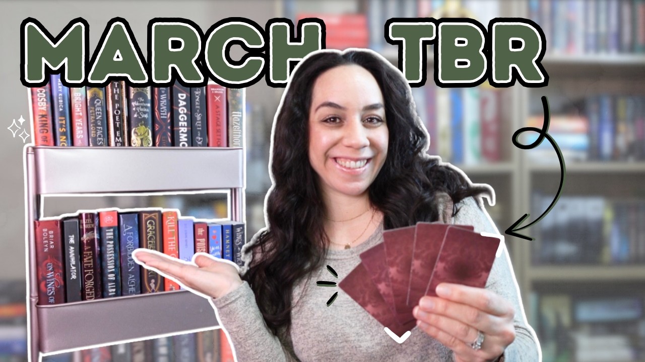 Prompt cards choose my MARCH TBR 🫧🍓⚔️🌷