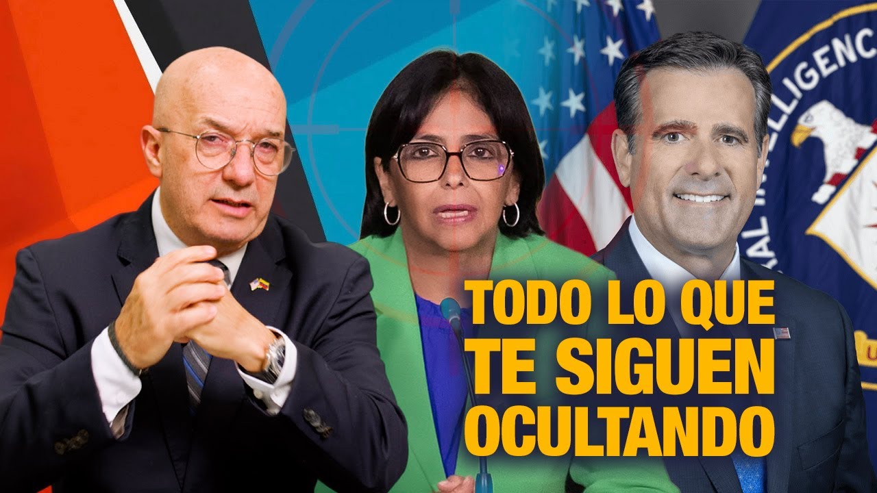 TE SIGUEN MINTIENDO: La verdad sobre Delcy, la CIA y la reunión de 40 minutos de MCM con Trump
