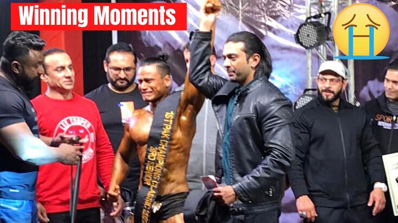 1st Mr.Pakistan classic physique. Winning moments.