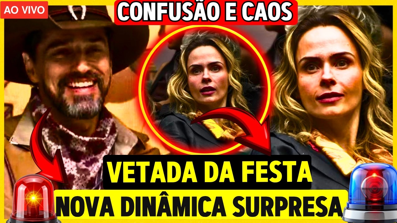🔴 BBB26 AO VIVO; BARRADO DO BAILE AO VIVO DA FESTA DO COWBOY