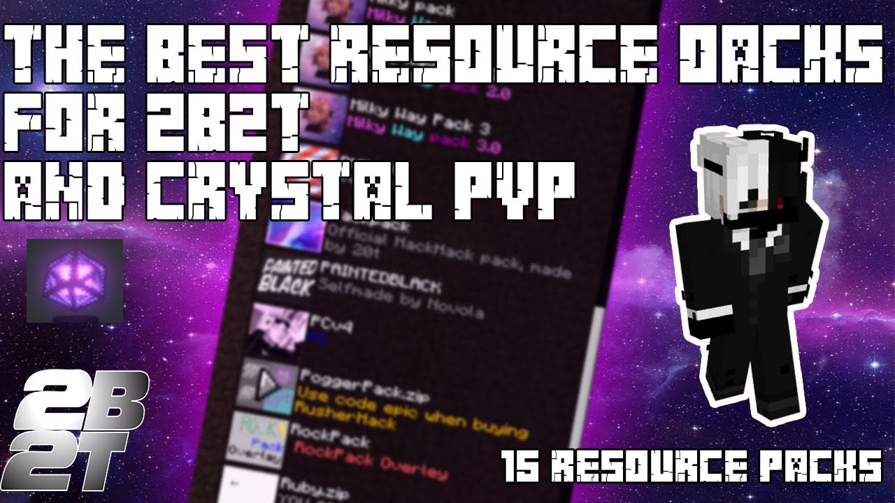 The Best resource packs for crystalpvp and 2b2t #2
