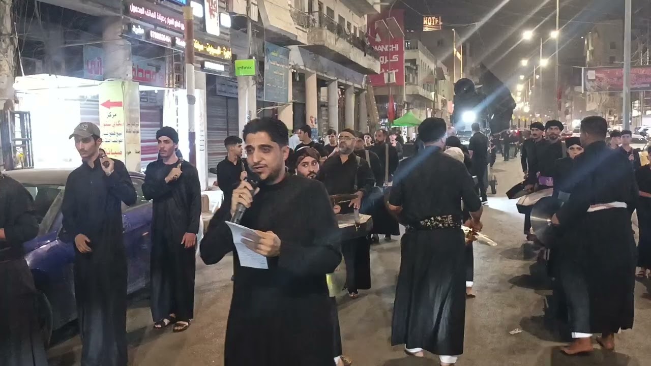 الرادود حيدر علاوي موكب عزاء اهل البيت الطوبجي الكاظمية المقدسة يوم الخامس من شهر #محرم_الحرام