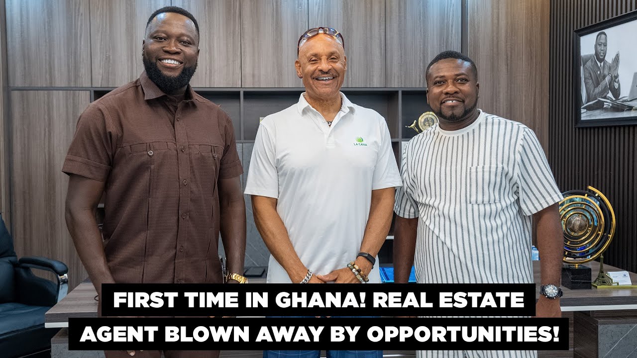 FIRST TIME IN GHANA!  REAL ESTATE TOUR WITH U.S. INVESTOR – WHAT HE FOUND WILL SHOCK YOU!