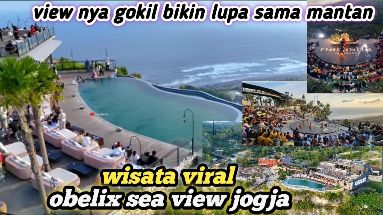 Wisata VIRAL || obelix sea view jogja