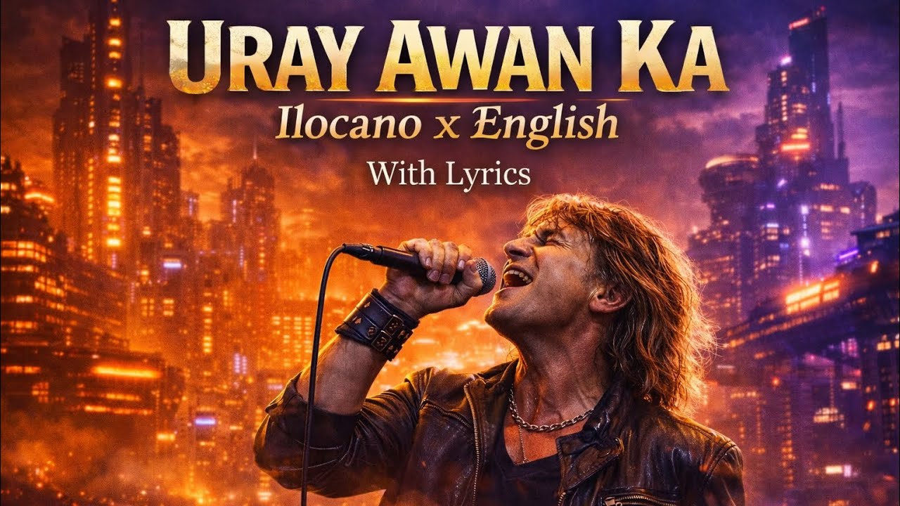 URAY AWAN KA | Ilocano x English Rock Ballad (With Lyrics)