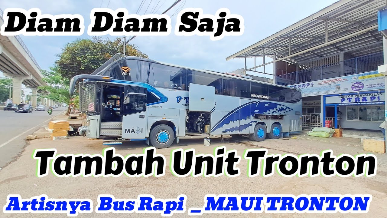 Diam Diam Keluarkan Bus Tronton Terbaru 📍PATEN Bus Rapi👍Sasis Volvo📍Berapa Unit ?? 4 Bus Berangkat 