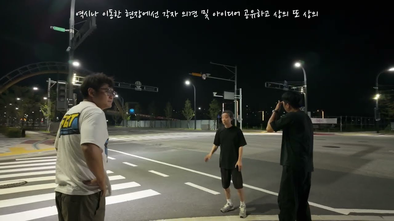 부산 밤거리를 달린 닷지 챌린져영상의 제작 과정