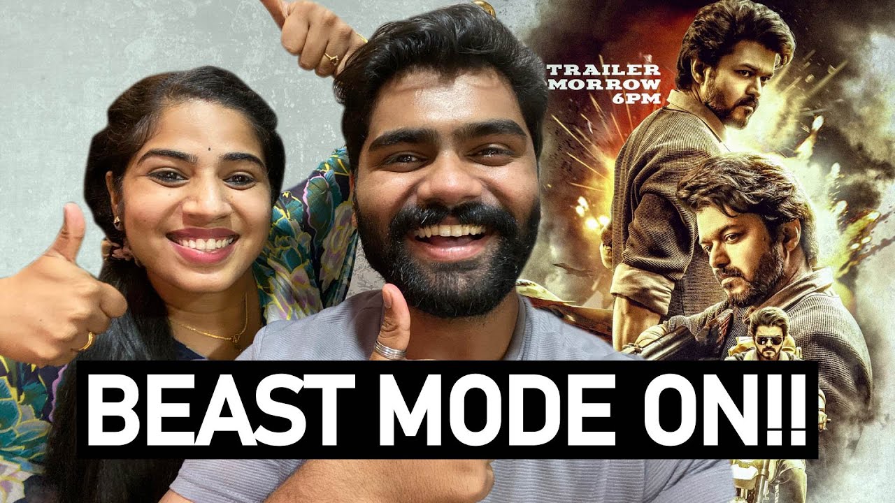 Beast - Official Trailer | Thalapathy Vijay | REACTION!!