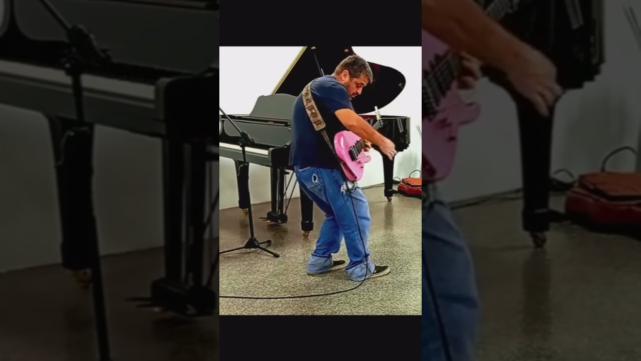 Guitar Solo Over Satriani Song 