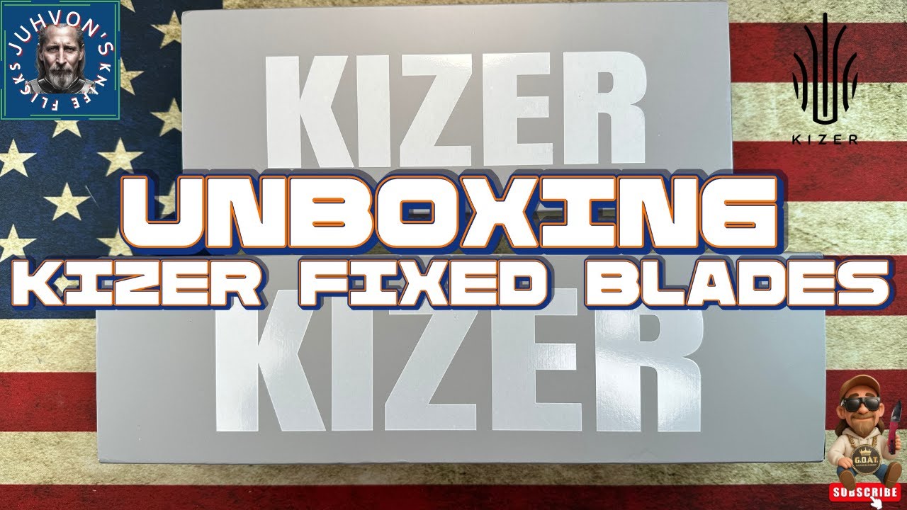 The Most Ridiculous Kizer Knife Unboxing Yet!