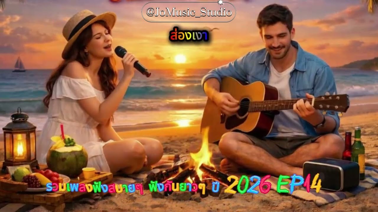 รวมเพลงฟังสบายๆ ฟังกันยาวๆ ปี 2026 EP14 - Jo Music Studio