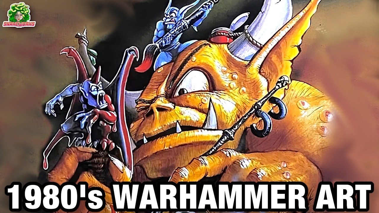 OLD Warhammer ART is CRAZY! - Rogue trader era 40k artwork