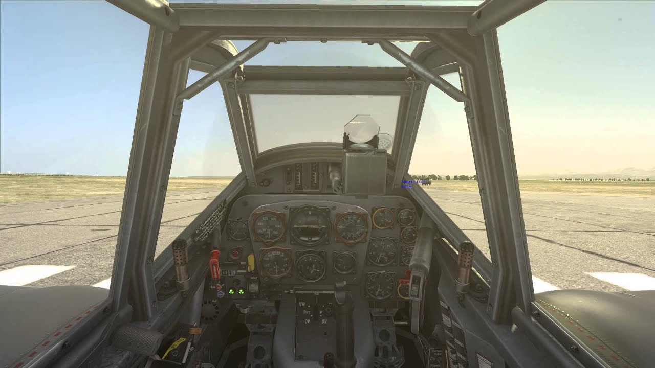 DCS BF-109 K4 Takeoff guide