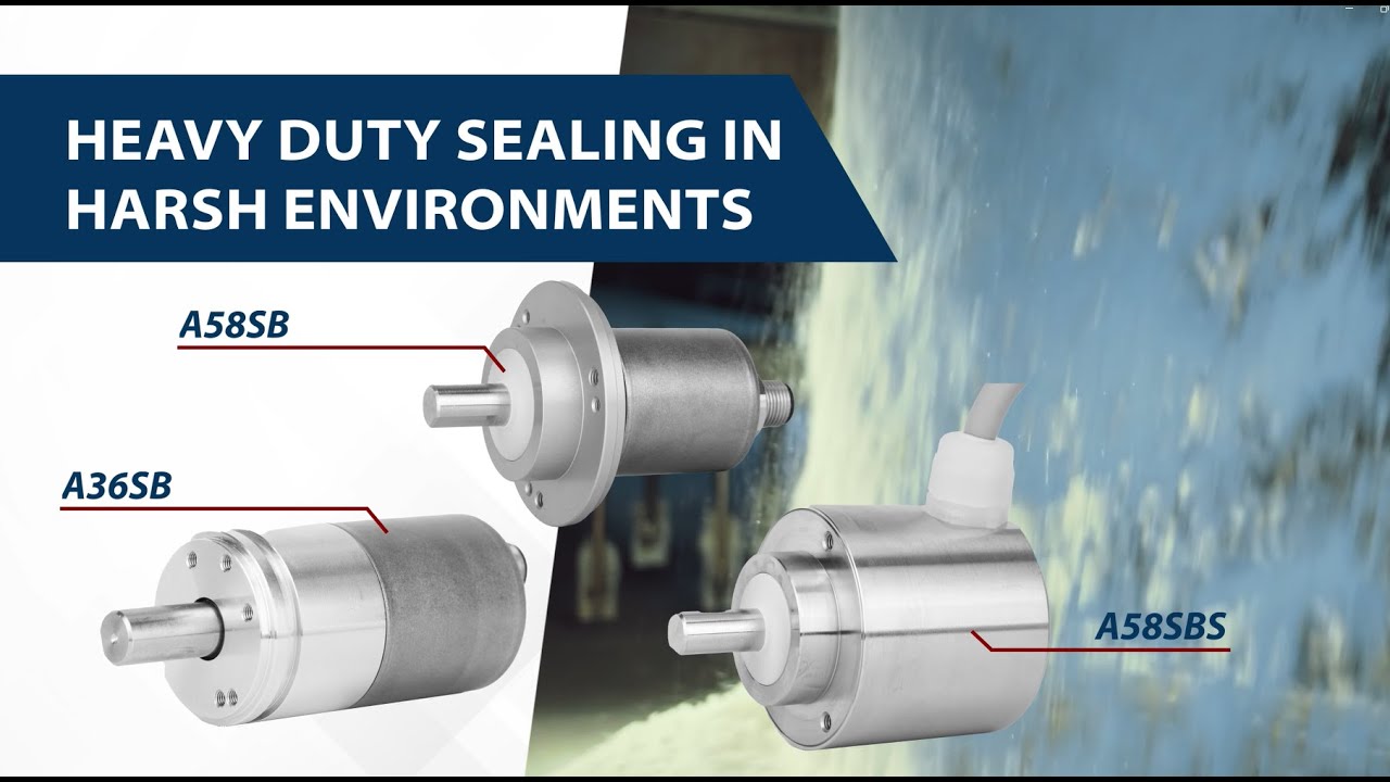 A58SBS IP69K Absolute Encoder | Built for Harsh Environments