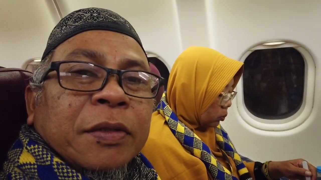 Menikmati Perjalanan Kuala Lumpur  Madinah Dengan Pesawat Gemoy